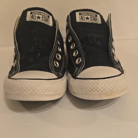 Converse All Star Black Canvas Shoes - Picture 2 of 8